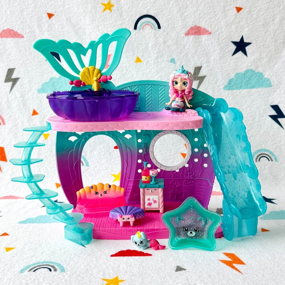 Shopkins Mermaid Reef - Complete + Extra Mer Pal